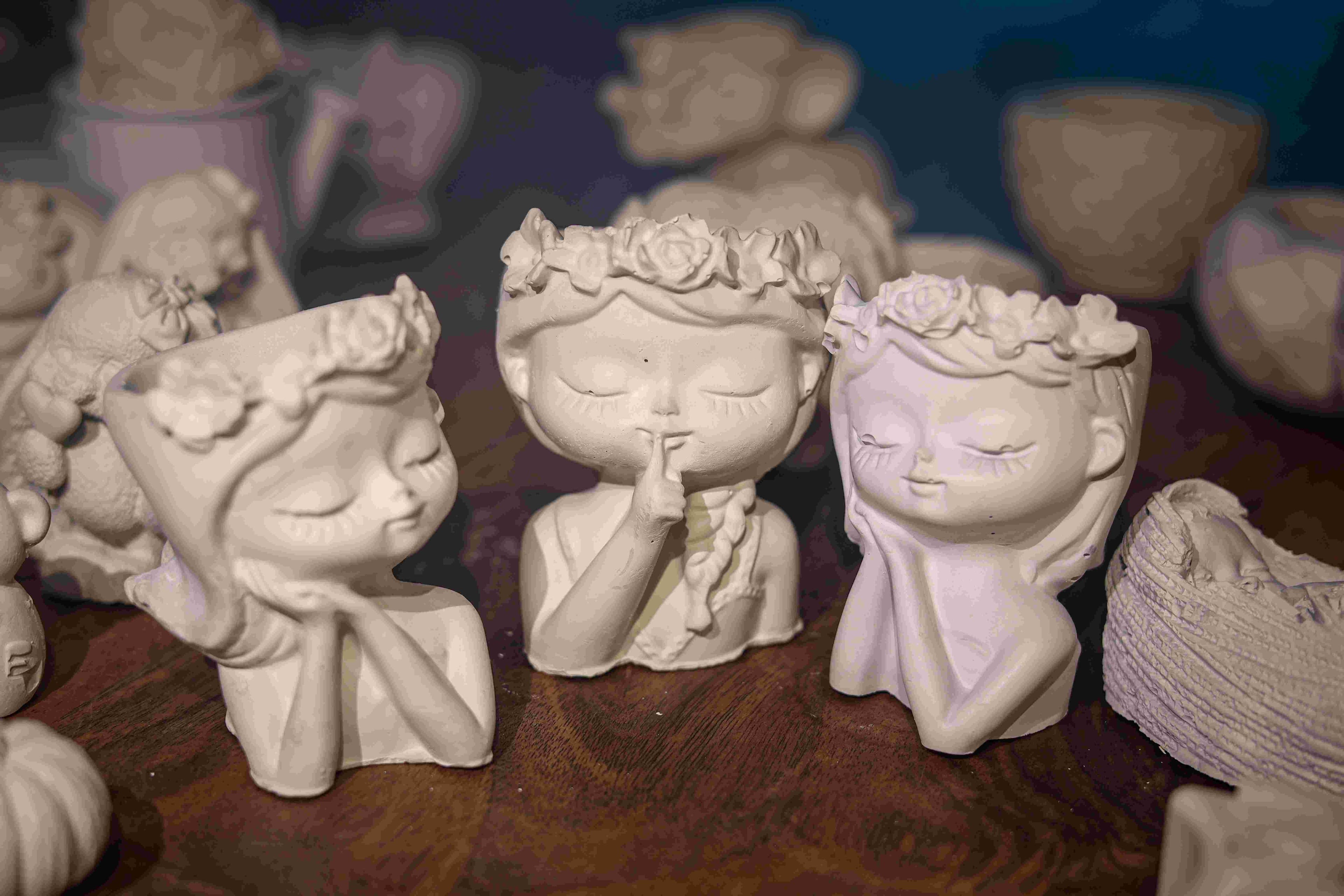 Гипсово Ангелче - миниатюра 3