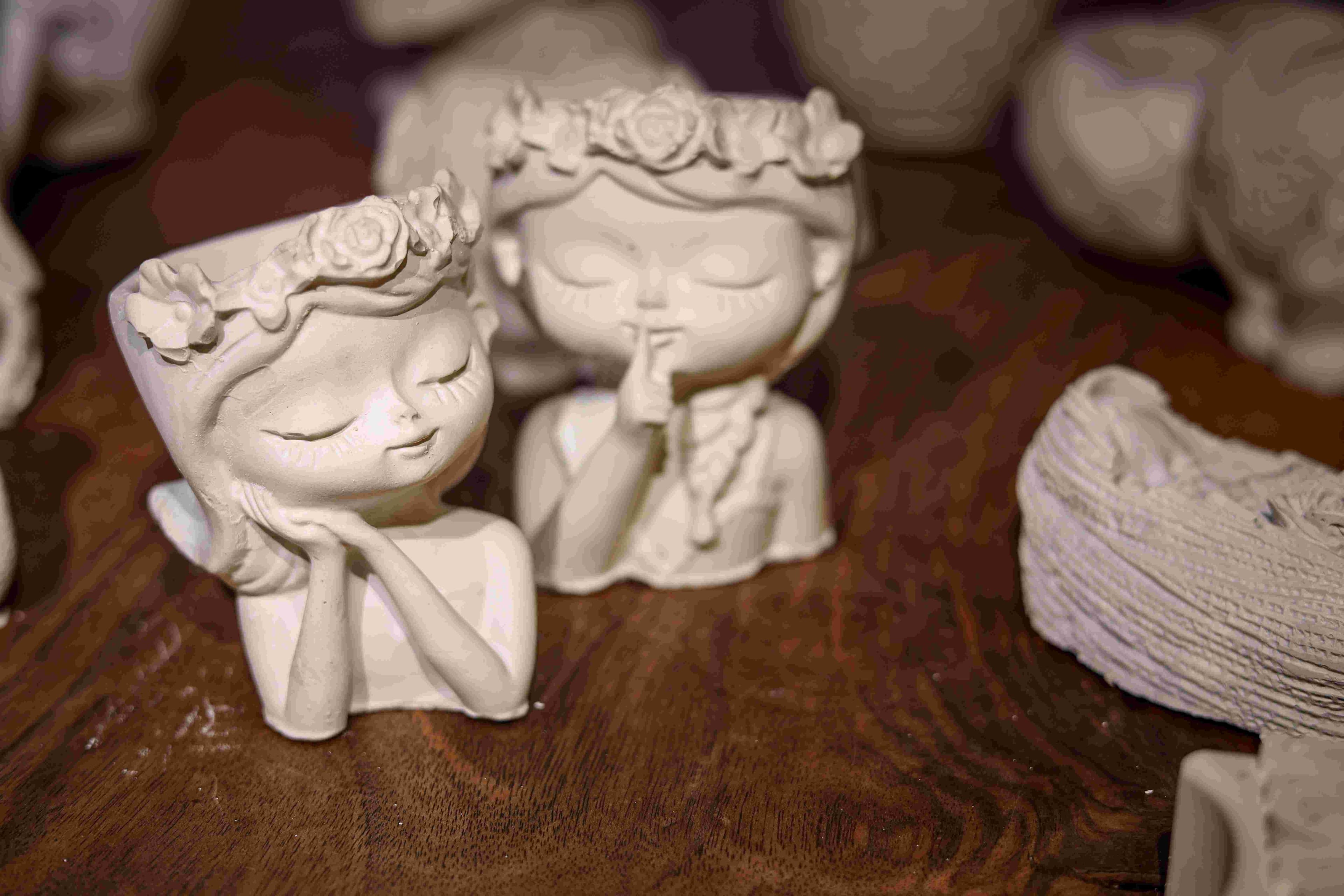 Гипсово Ангелче - миниатюра 2